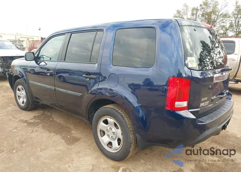 2013 Honda Pilot Lx z USA, uszkodzony, nr VIN 5FNYF4H21DB076428